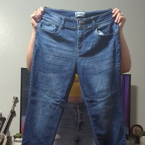 Soprano Women's Blue Skinny Jeans